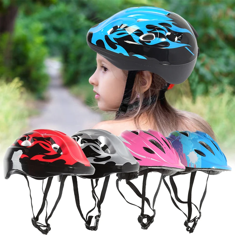 

Kids Bike Helmet Set Toddler Helmet with Sports Protective Gear Knee Elbow Wrist Pads for Skateboard Cycling Scooter Rollerbladi
