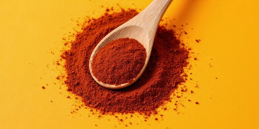 Close-up of mace bottle on a spice rack