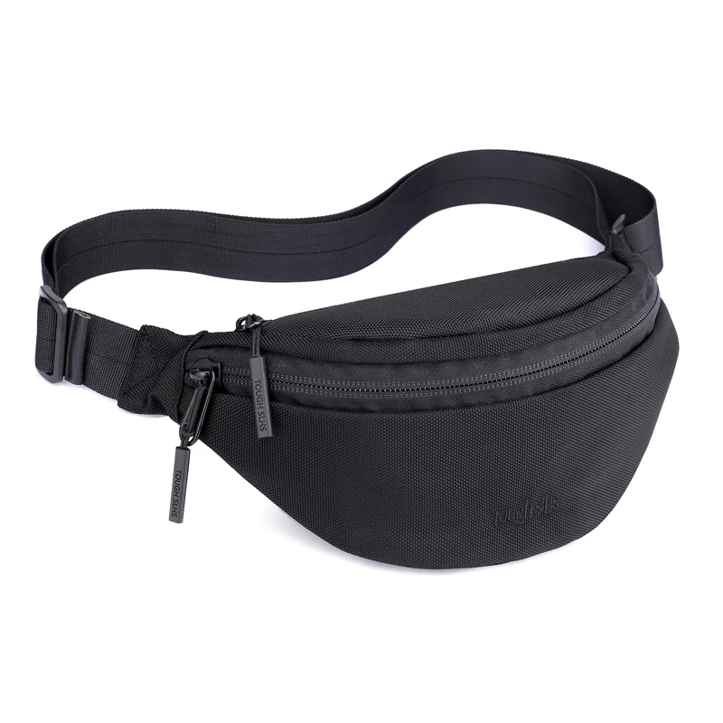 

Custom urban street character waterproof durable portable large capacity fanny pack teenagers bum 1680D nylon waist bag