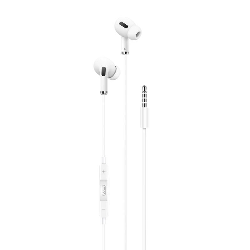 

XO EP22 3.5mm 2020 Hot Sell Music Earphone In ear Headphone Earphone Stereo Earbud For Mobile Phone, White