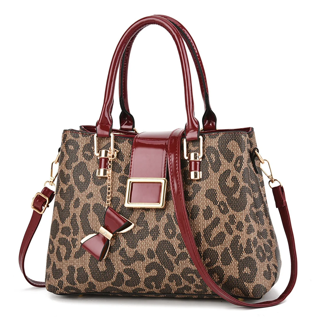 

CB593 wholesale 2022 fashion women big bag leopard print handbags