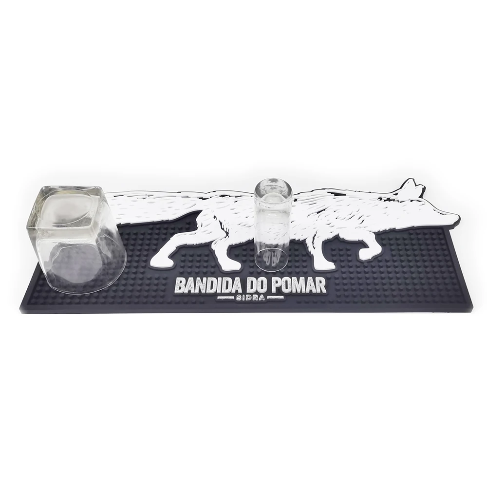 

brand new customized soft pvc rubber eco-friendly bar mat,rubber bar beer mat