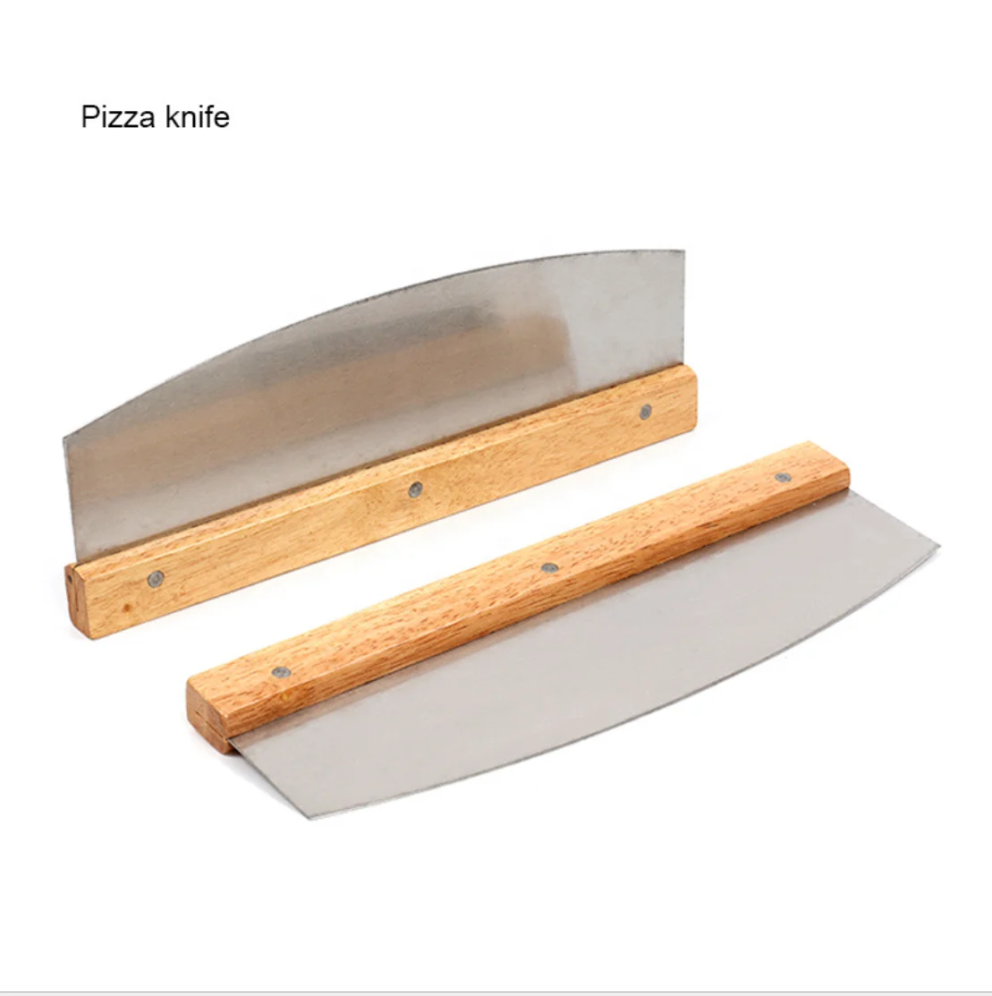 

Pizza Cutter Sharp Rocker Blade Heavy Duty Stainless Steel pizza knife To Cut Pizzas And More Dishwasher Safe