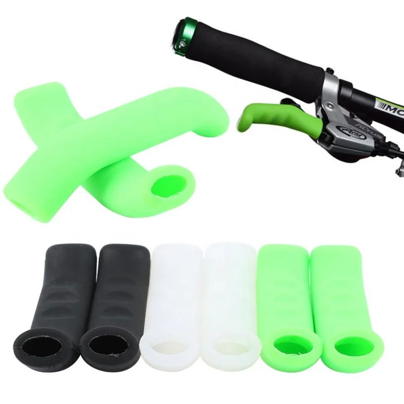 

TY 1 Pair Bicycle Brake Handle Cover Mountain Road Bike Brake Lever Silicone Non-slip Sleeve Fittings Accessories, Customized color