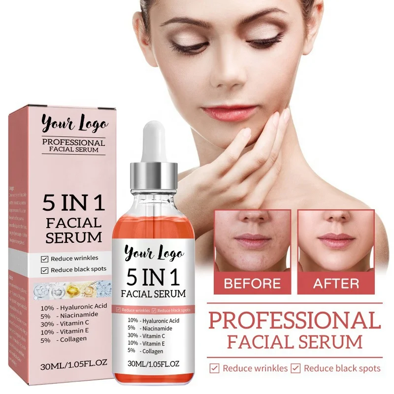 

Trending Products Moisturizing Skin Brightening Organic Collagen Face Serum Skin Care Private Label