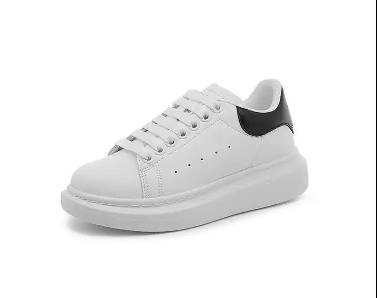 

New High Quality Ladies PU Platform White Shoes Fashion Campus White Sneakers Women Casual Shoes