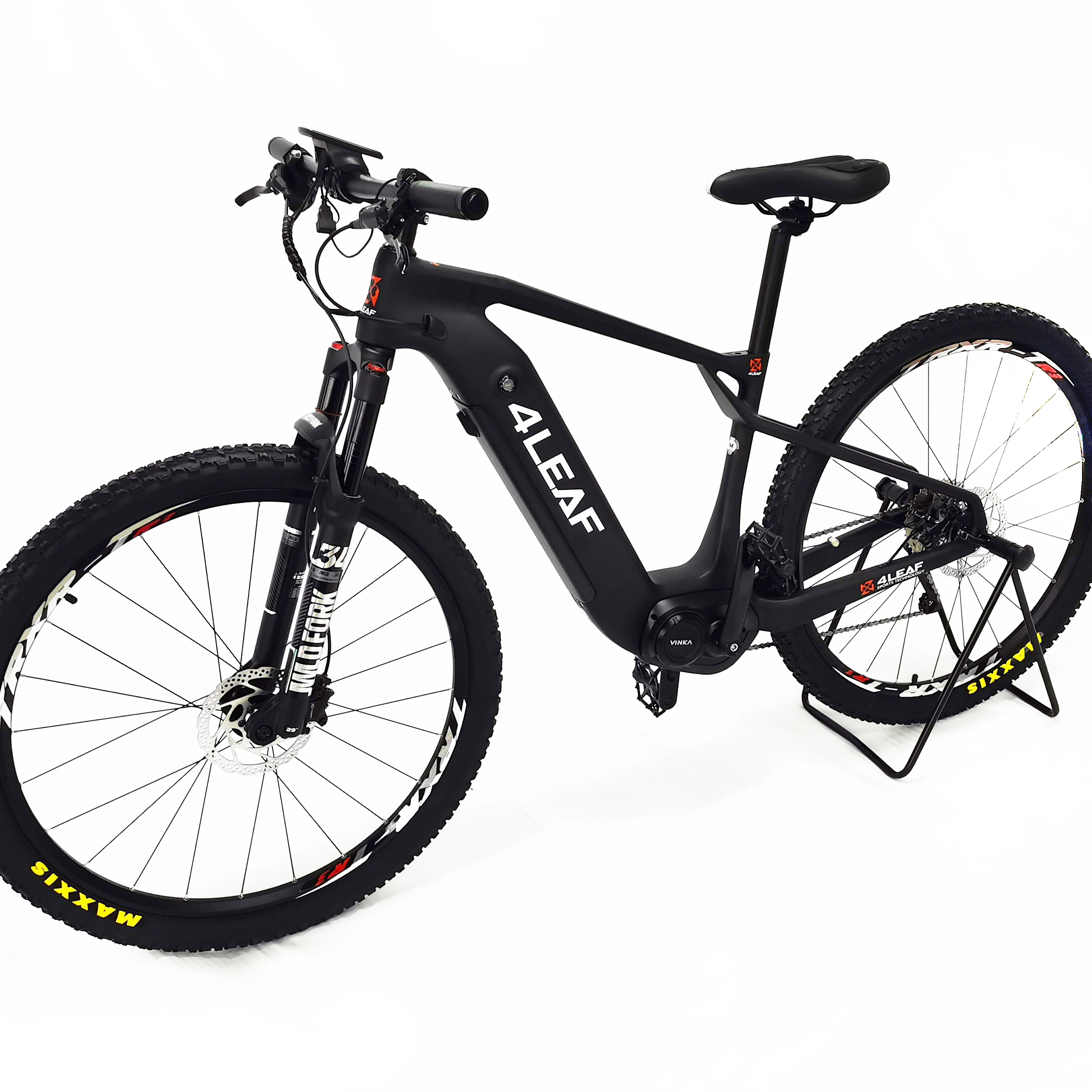 

Super Carbon Fibre E bikes EU 250watt Bike With Hydraulic Brake for Mid Motor Electric Mountain Bike