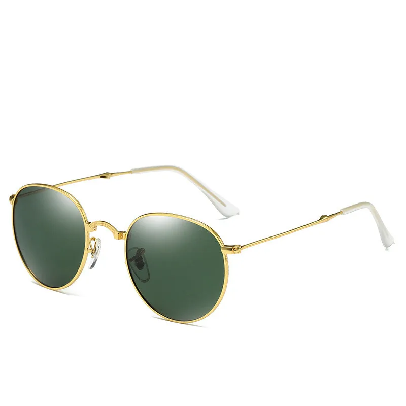

Polarized Sun Glasses Folding Vintage Round Womens Custom Sunglasses Wholesale