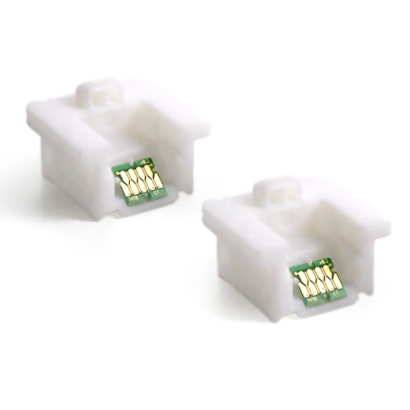 

T7411-T7414 compatible cartridge chips with chip holders for EPSON F6070 F6200 F7070 F7170 F7200 F9200 F9370 printers, Hdk c m y