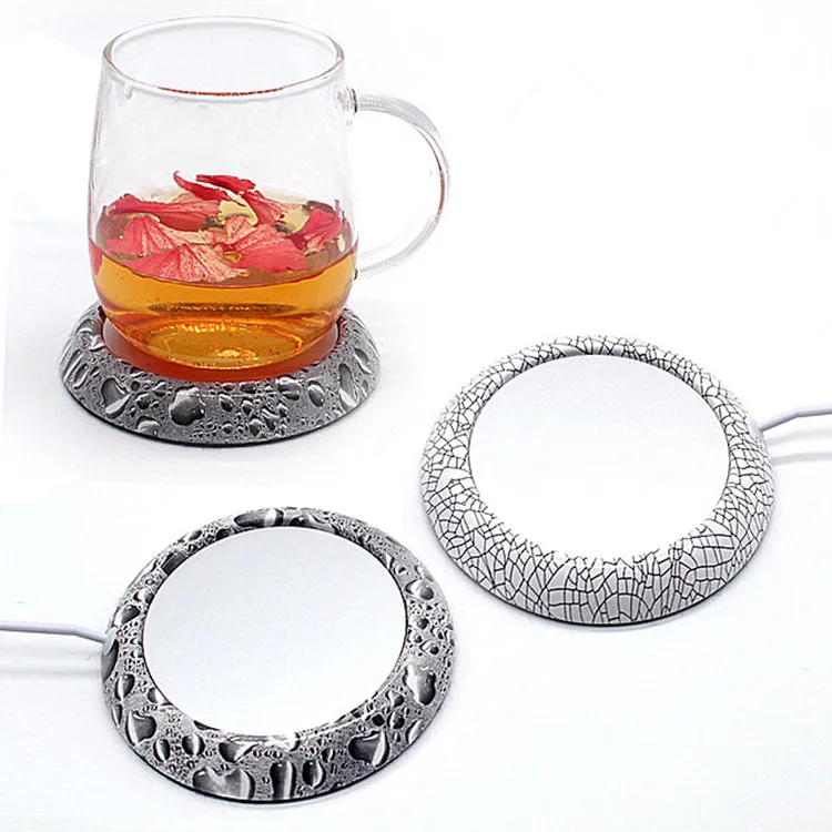 

2021 Amazon Hot Selling Usb Tea Cup Warmer Coffee Warmer Pad USB Cup Warmer
