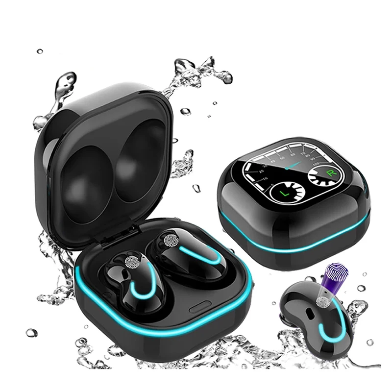 

New S6 SE tws wireless earphone Sports fashion In-Ear Headphone Electric display BT Waterproof Earbuds For Iphone Xiaomi