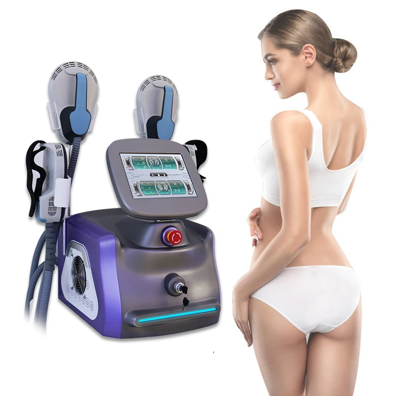 

Taibo Professional 4 Handles Portable Ems Muscle Stimulation Slimming Electric Muscle Stimulator Machine Portable Ems Device