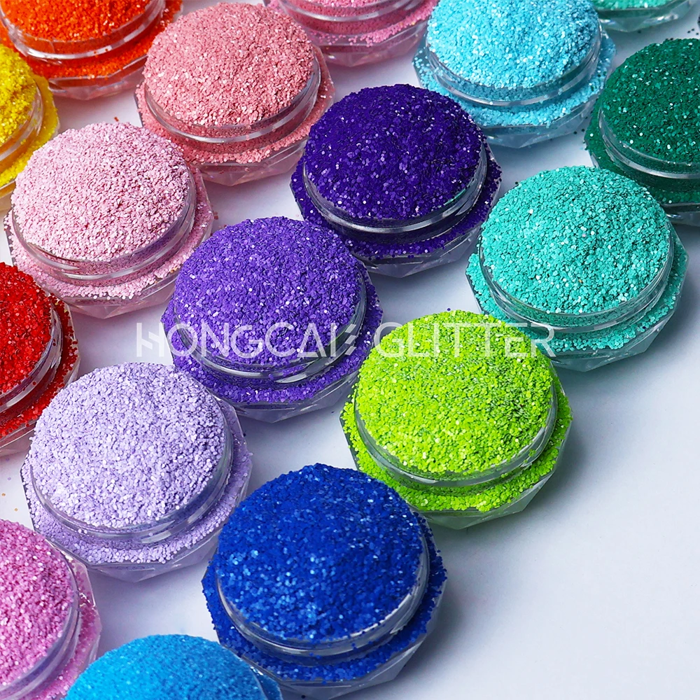 Hot-selling Solvent Resistant Grade Color Matte Fine Glitter for Resin Crafts Nail Arts Christmas Decorations