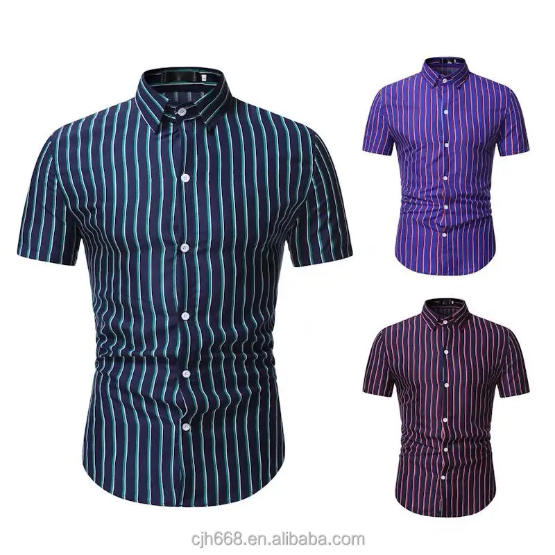 

2021 new short-sleeved shirt men's business leisure Toolwear professional work high-end elastic men's shirt wholesale, Custom color