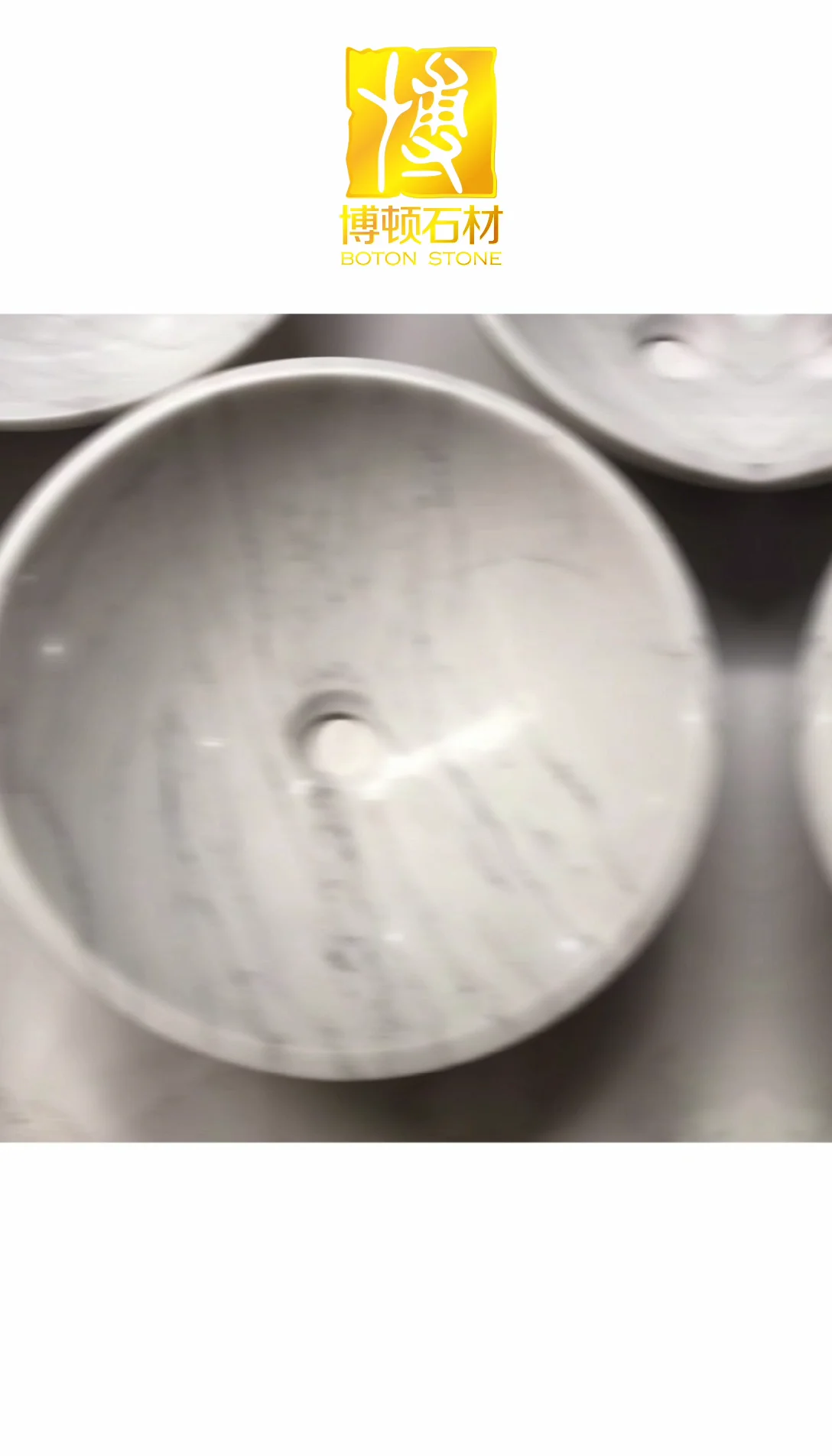 Boton Stone Wholesale Natural Stone Wash Basin Marble Sink Counter