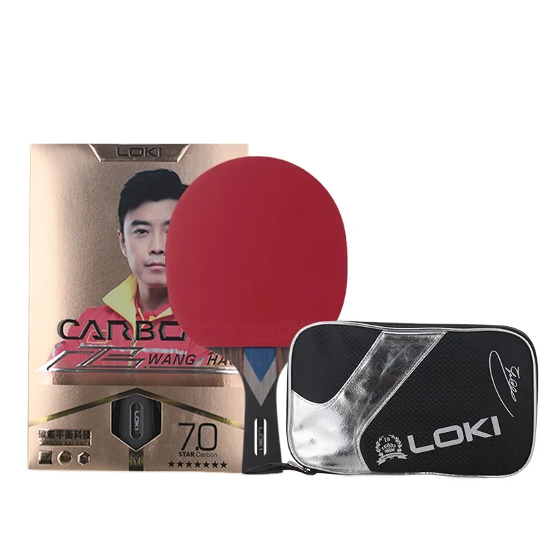 

LOKI 7 stars Professional Table Tennis Racket ITTF Approved Rubber Manufacturers Selling Training Ping Pong Bat For Game