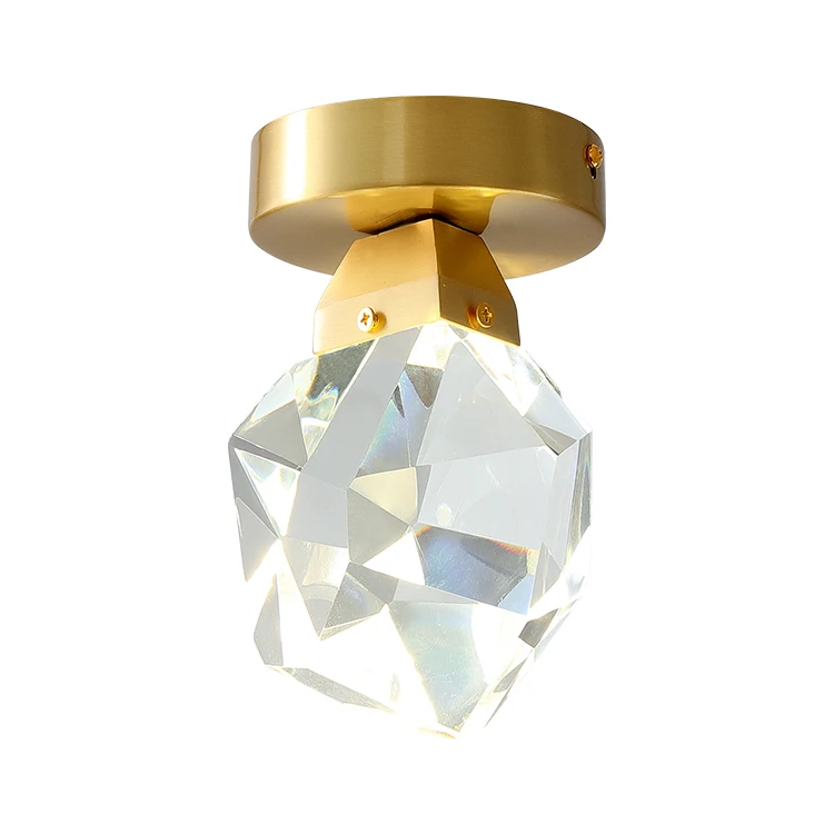 Modern led Living Room Bedroom Porch corridor Lamps luxury K9 crystal Designer Ceiling Light Led