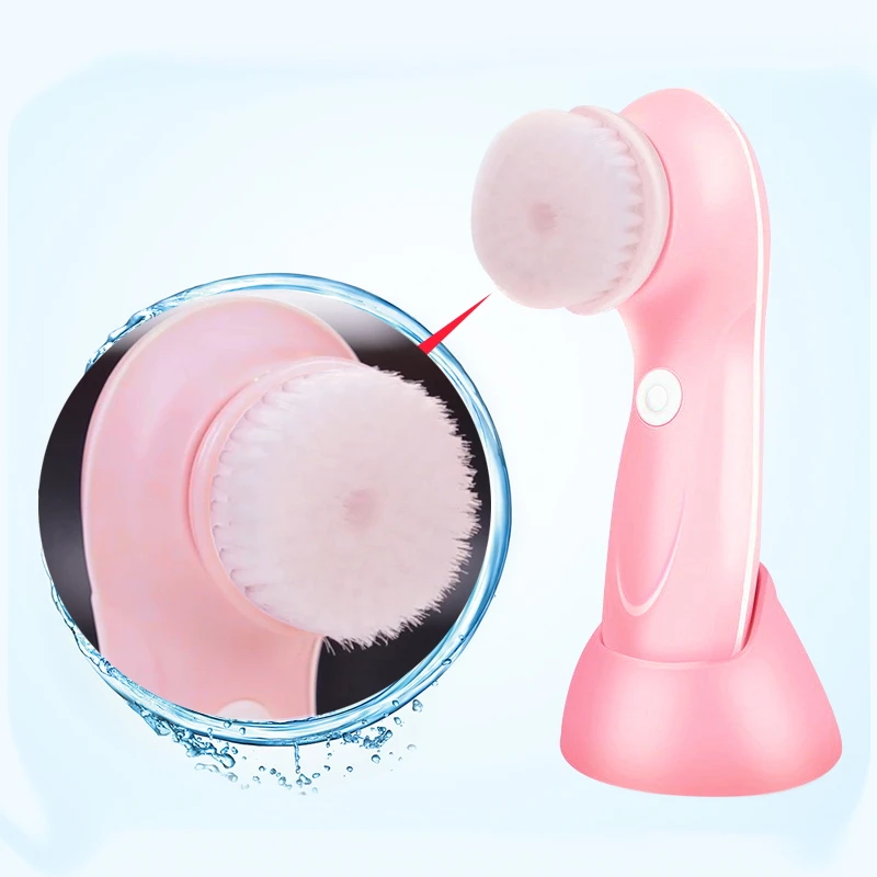 

USB Rechargeable Beauty Tool Device Deep Facial Massager Skin Care Cleansing Face Cleaning Brush