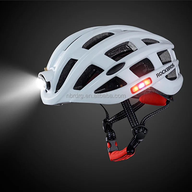 

Hot Selling Rockbros Mountain Cycling Helmet High Density EPS Material Cycling Helmet Adult Bike Helmet with Headlight