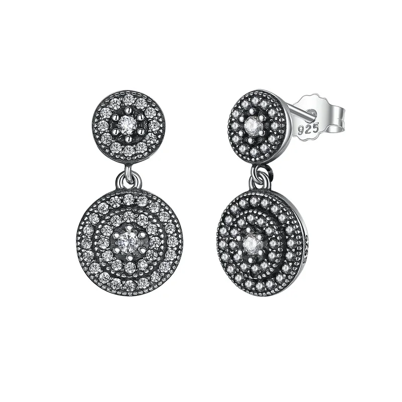 

Elegant Fashion Women Jewelry 925 Sterling Silver Unique Hanging Fashion Earrings Trend 2020