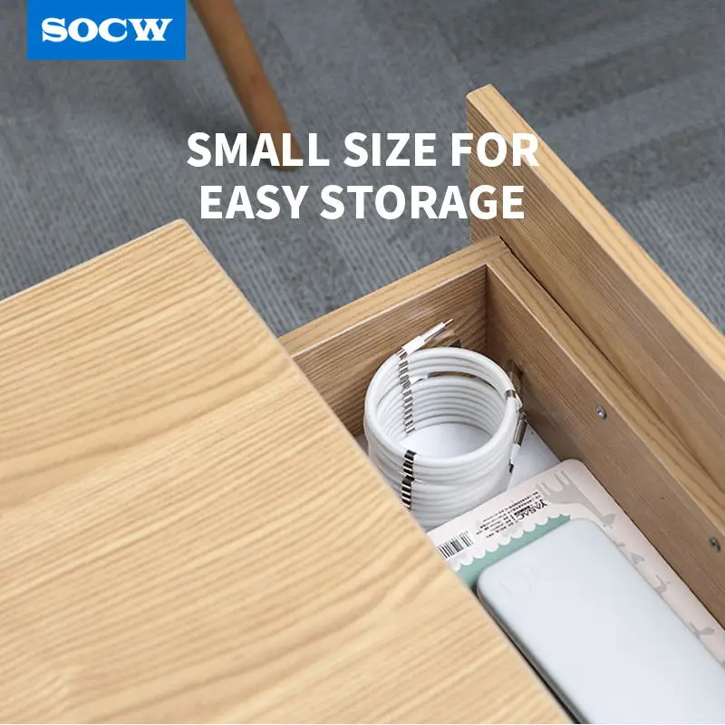 

New Arrival 2021 Hot Sale Self Winding USB Magnetic Charging Cable USB-C Charge Cable