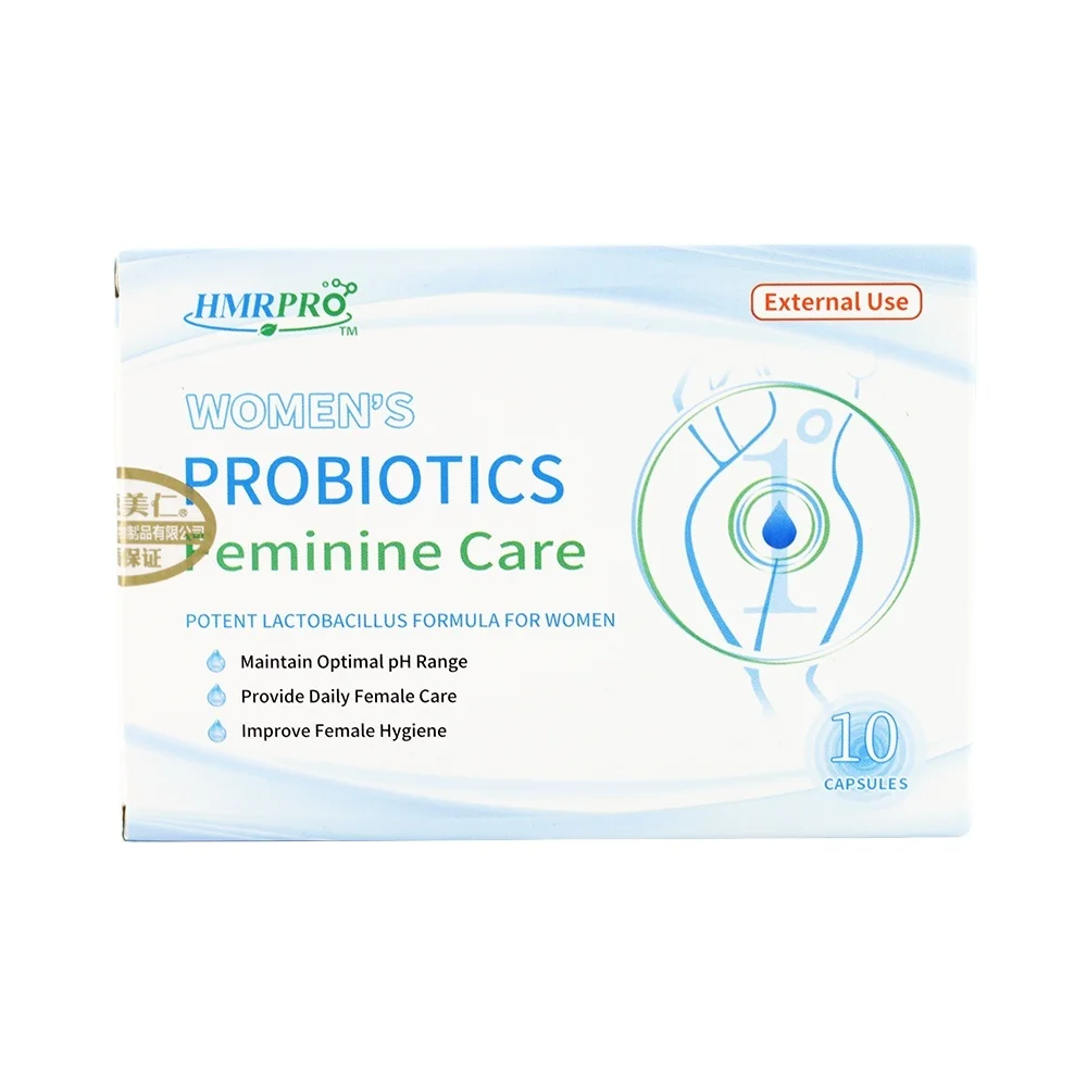 

HMRPRO Women Probiotics 10 Capsules Feminine Care Vaginitis Itching Disappeared in 30 minutes pH Value Balance Bacteriostatic