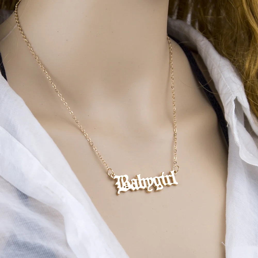 

fashion gold babygirl necklace for women wholesale N2010287