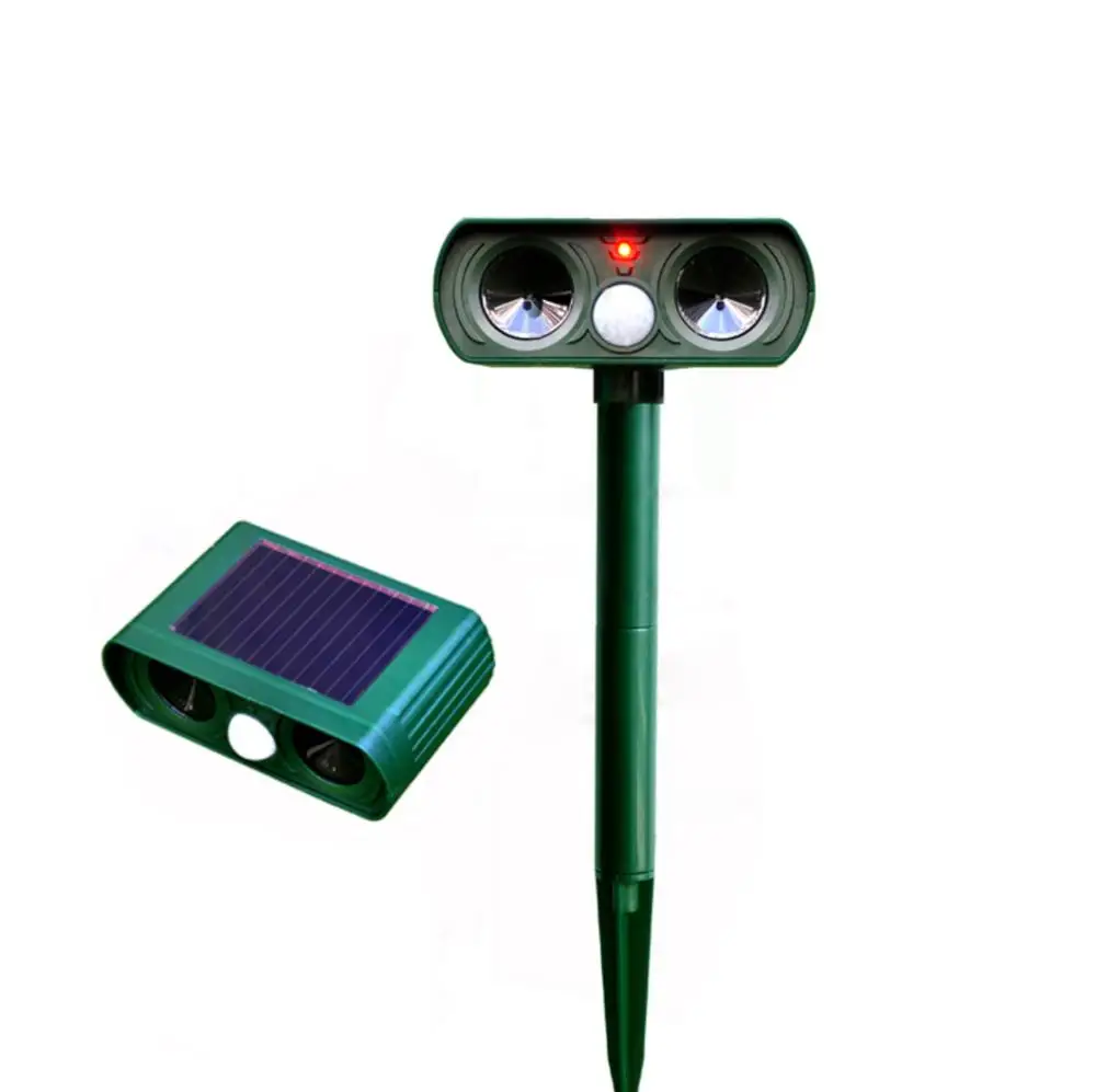 

H943 Outdoor Solar Powered Mosquito Repelles Radio Watererproof Clever Sprouts Dog Repellent Ultrasonic Animal Repelle 1 Colour