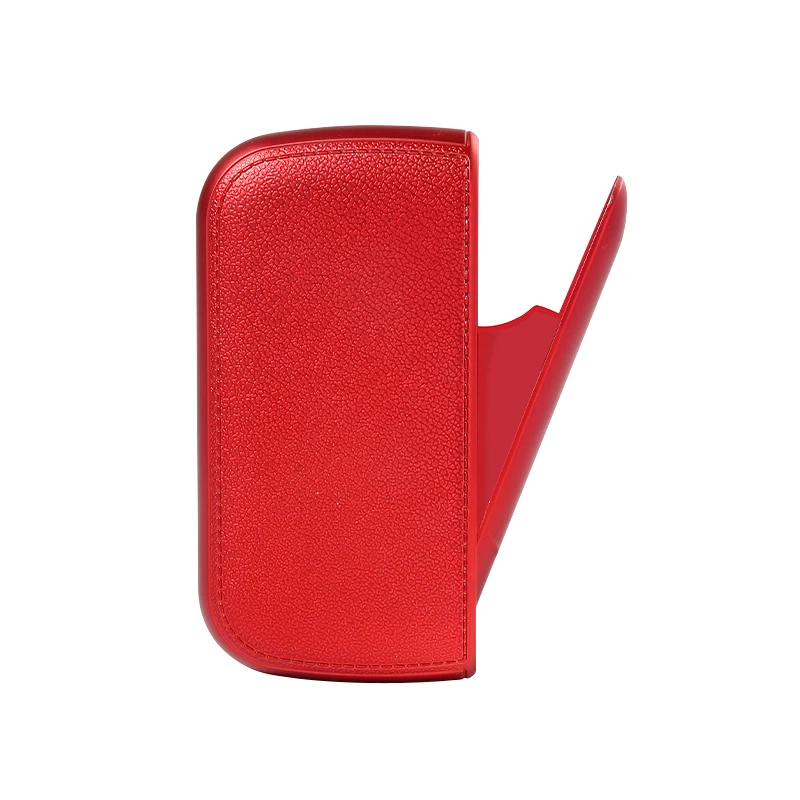 

new leather cigarette case cover cigarette case holder container box three chambers lighter holder case, Various color selection