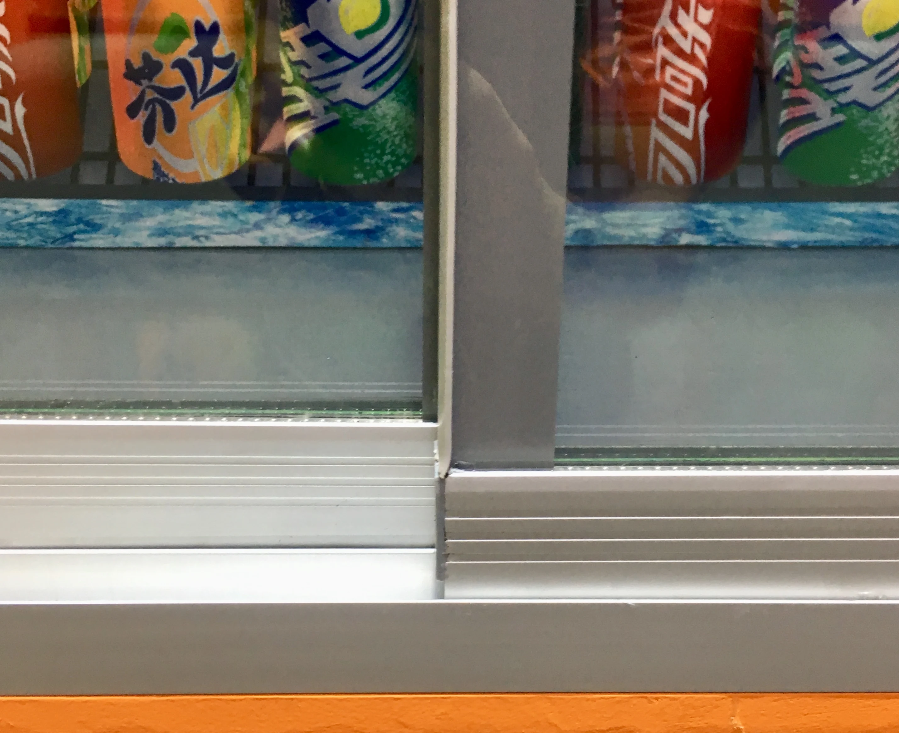 New product promotion automatic buffer sliding glass door