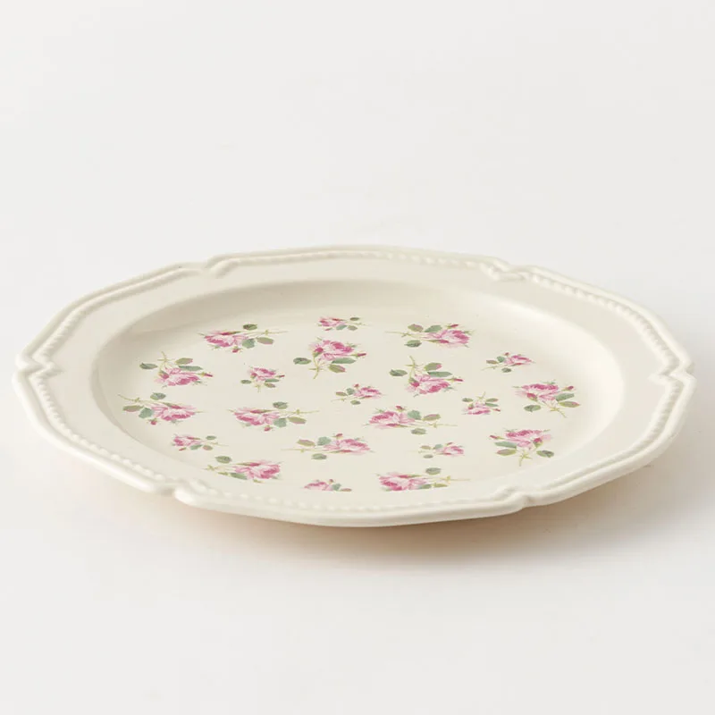 

Custom Design White Porcelain Plate Restaurant Tableware Ceramic Dinner Plate