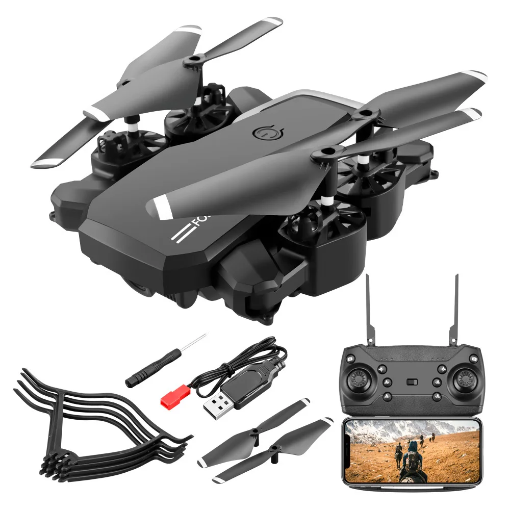 

4K PRO HD Camera F11 PRO Gimbal Drone Brushless Aerial Photography WIFI FPV GPS Foldable RC Quadcopter, Black\ white