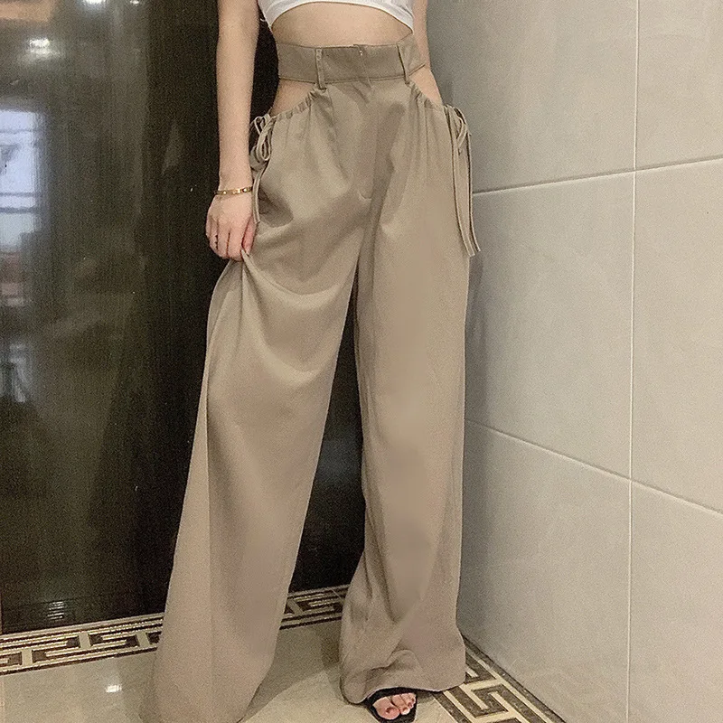 

FS2872A hot sale streetwear pants fall clothing for women