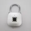 Smart Fingerprint Lock USB Rechargeable Fingerprints IP65 Waterproof Anti-Theft Security Padlock