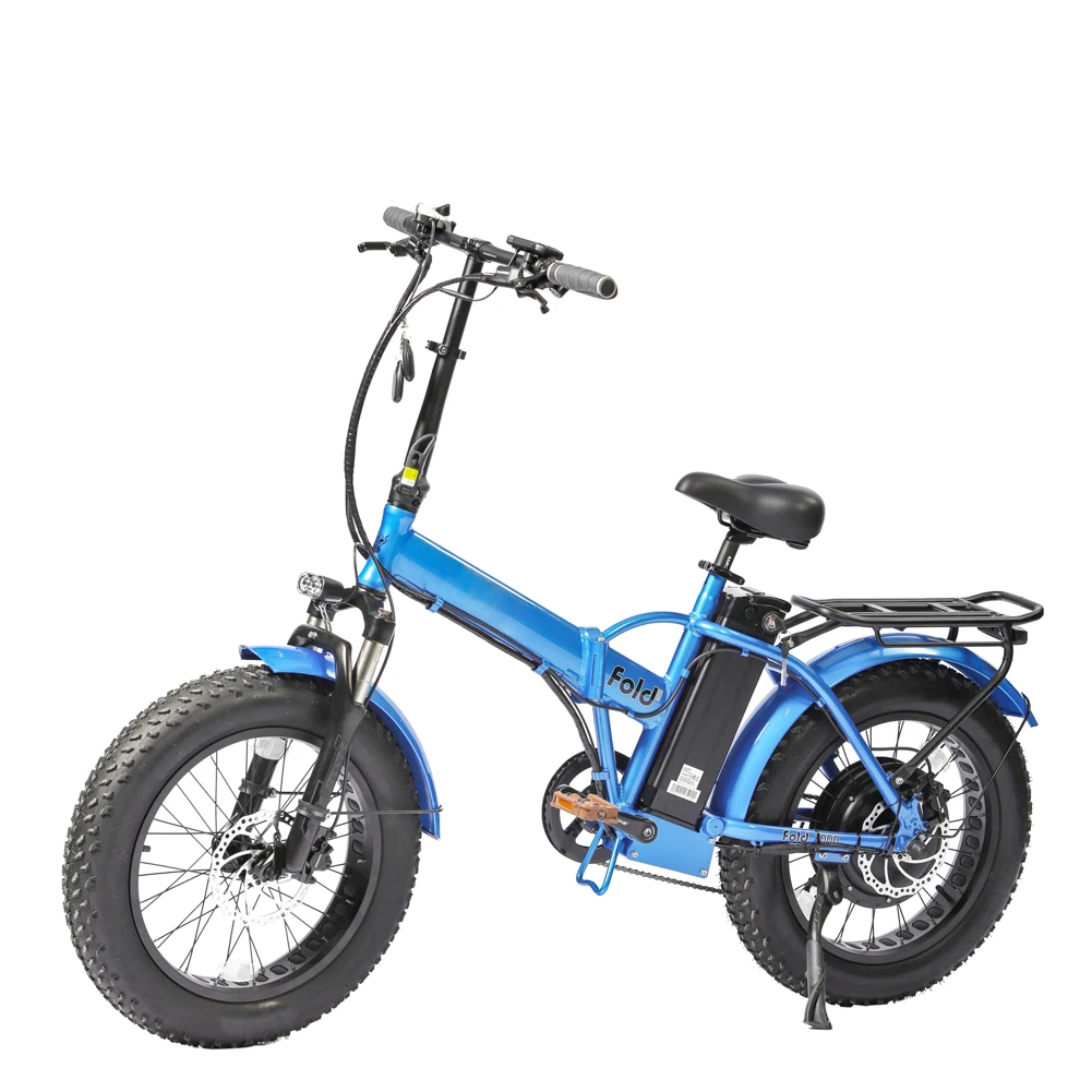 

1000w 48v fat tire e bike 20 inches folding ebike bicycle electric bike
