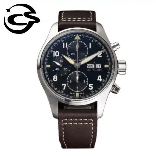 

Diver Luxury Brand mechanical watch 41mm ETA 7750 Chronograph Movement IW387903 Pilot Watch