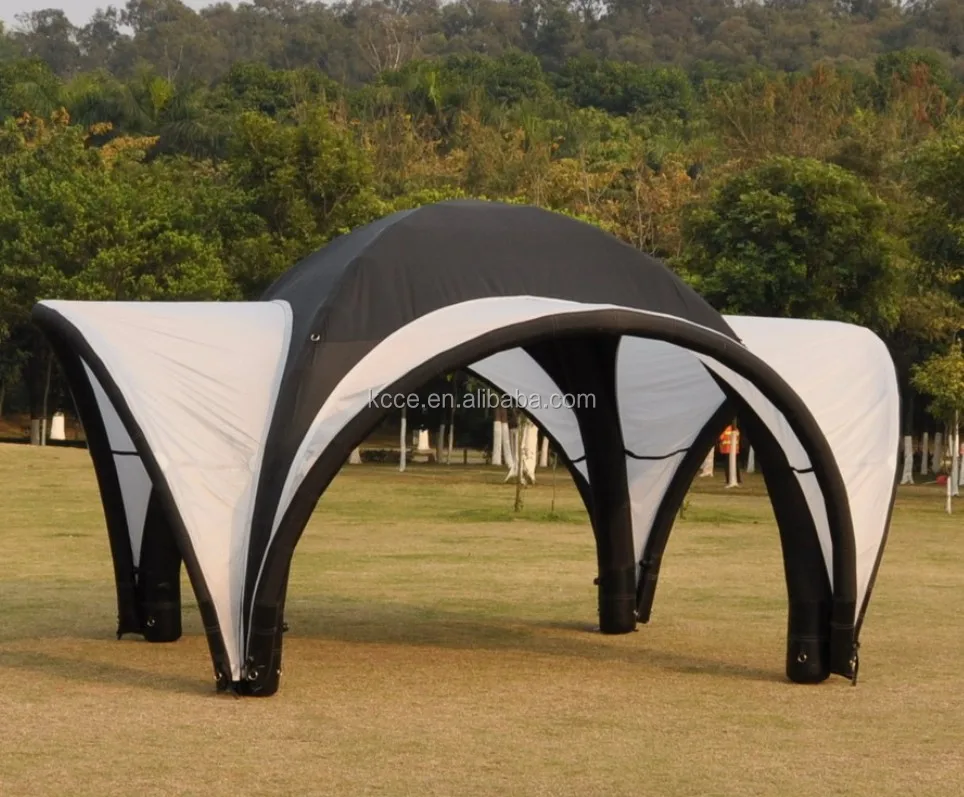 New Arrival kaicheng outdoor camping 4 person awning inflatable canopy tent//