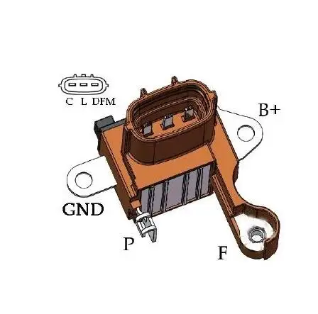 

NEW Alternator Voltage Regulator 13307600 GC7A4480