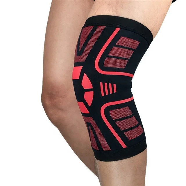 

New arrival Custom Made Knee Sleeve Support Compression Knee Brace, Red+green+gray+blue+orange