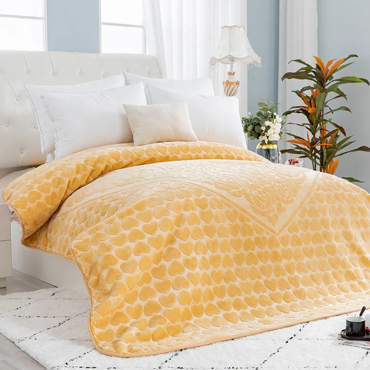 Otsu Keori Cobijas Raschel Blankets Manufacturer New Design True Love