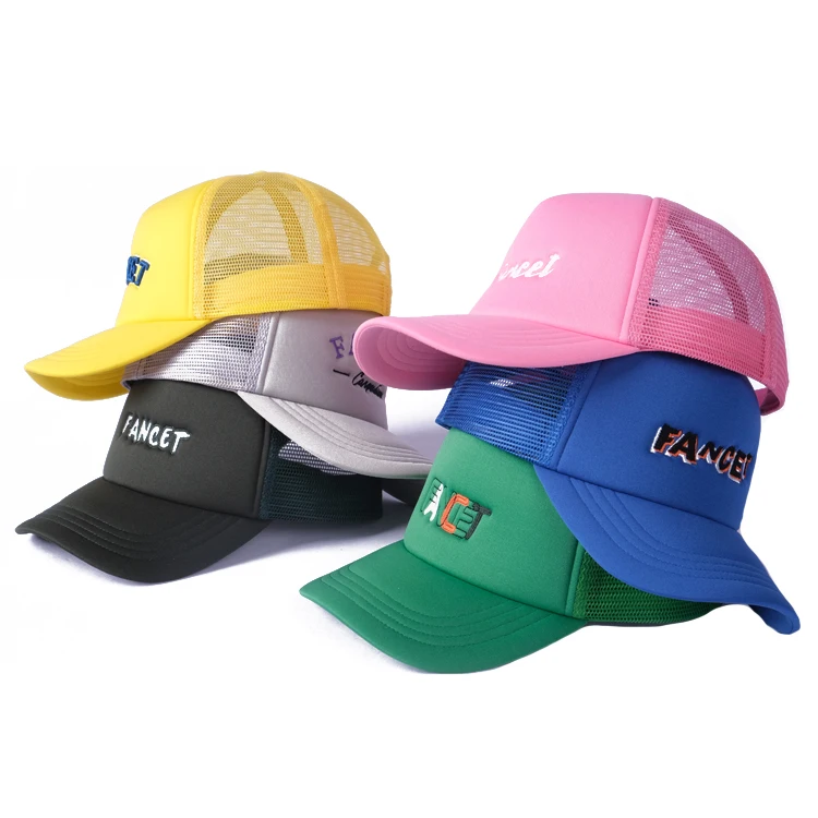 

Good Quality 5-panel Sport Colorful Comfortable Mesh Country Trucker Cap Hats