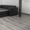 Amazon and Ebay Grey Sound Insulation DIY Patterned PVC Luxury Vinyl SPC Flooring Tiles