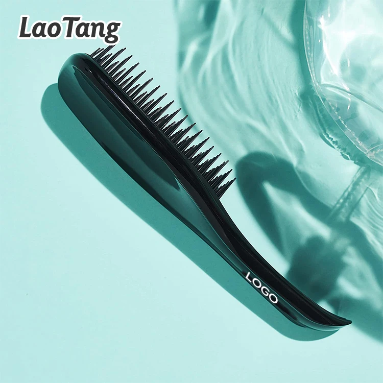 

Hot Selling Custom Logo Detangle Brush Cosmetic Tools Smart Beauty Hair Styling Detangling Hair Brush