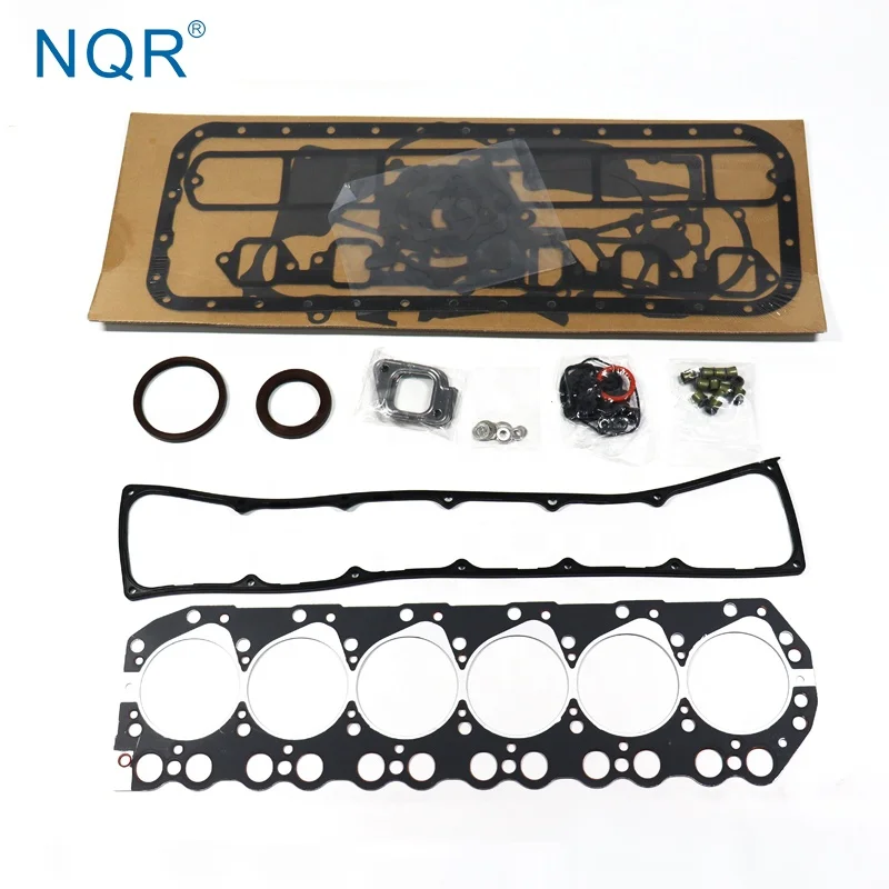 Excavator Td42 Engine Complete Cylinder Head Gasket For Nissan Patrol