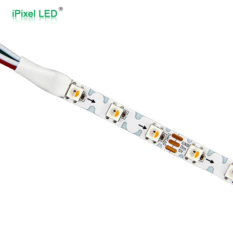 DC5V SK6812 RGB RGBW 60leds/m Addressable S Shape zigzag LED strip