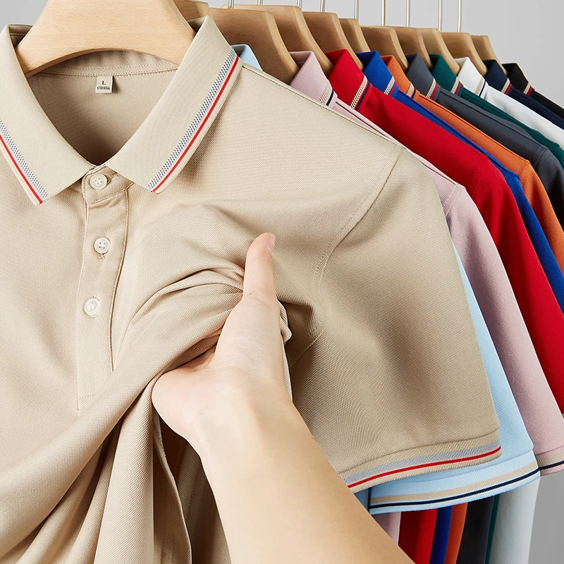 Summer Clothes 2024 Driver Uniform Embroidery Shirt Custom Work Shirts Men's Clothes