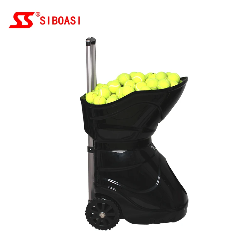 

SIBOASI Programmed Tennis Ball Machine Tennis Ball Shooting Training Machine with Full Function