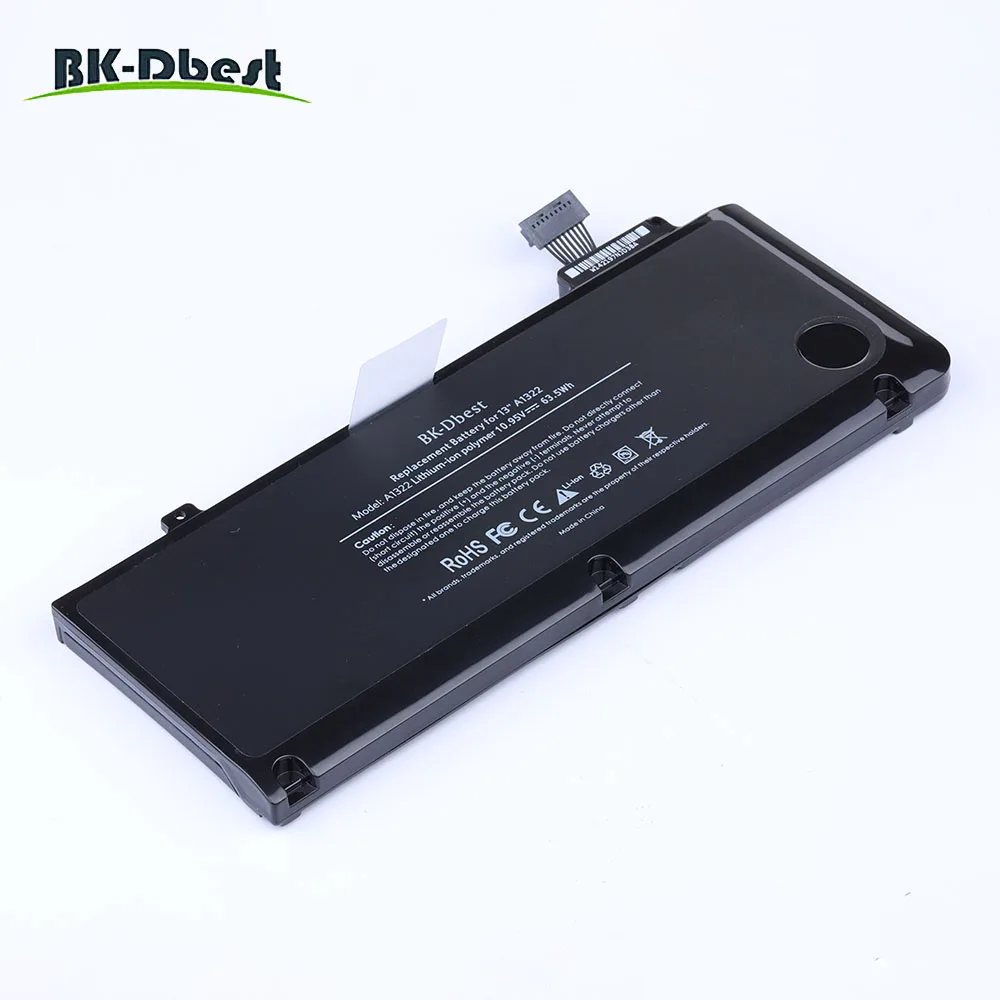 

BK-Dbest New replacement Laptop Battery A1278 MB771 MB771LL/A for Apple Macbook pro A1322, Black