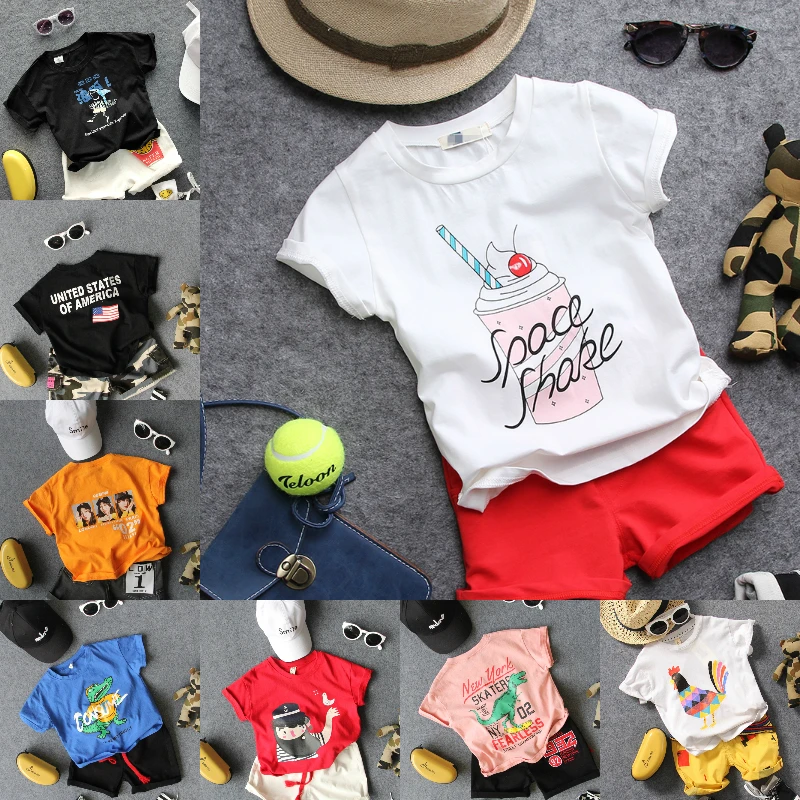 

Promotional trend thin section custom boy's 2021 new t shirt boy t-shirt