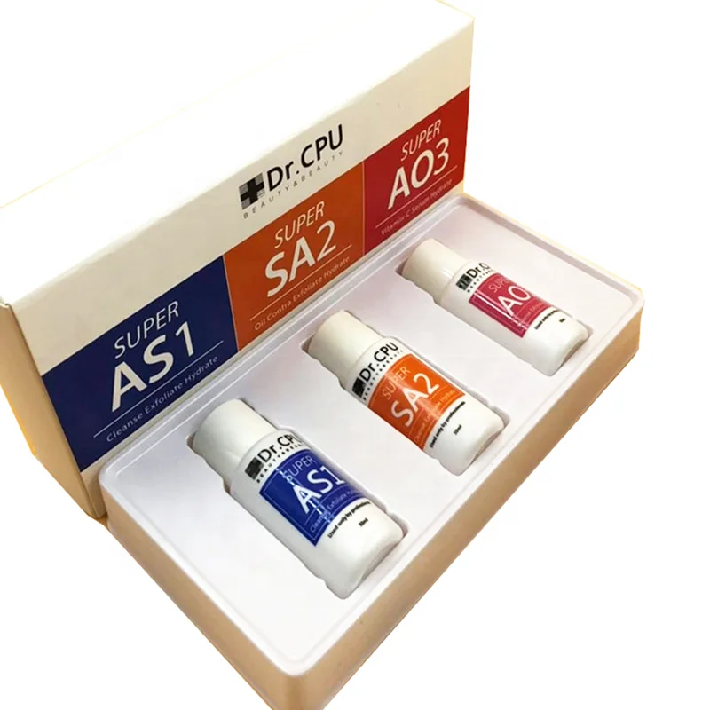 

Dr Cpu hydro aqual peel skin care facial solutions